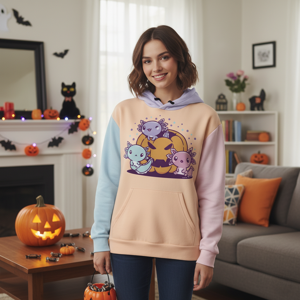 Halloween Axolotl Hoodie