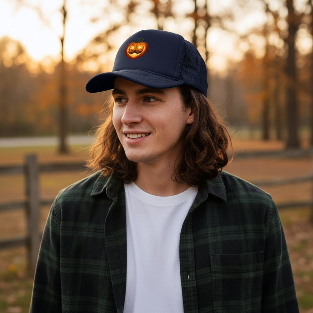 PumpkinFella Printed Trucker Hat