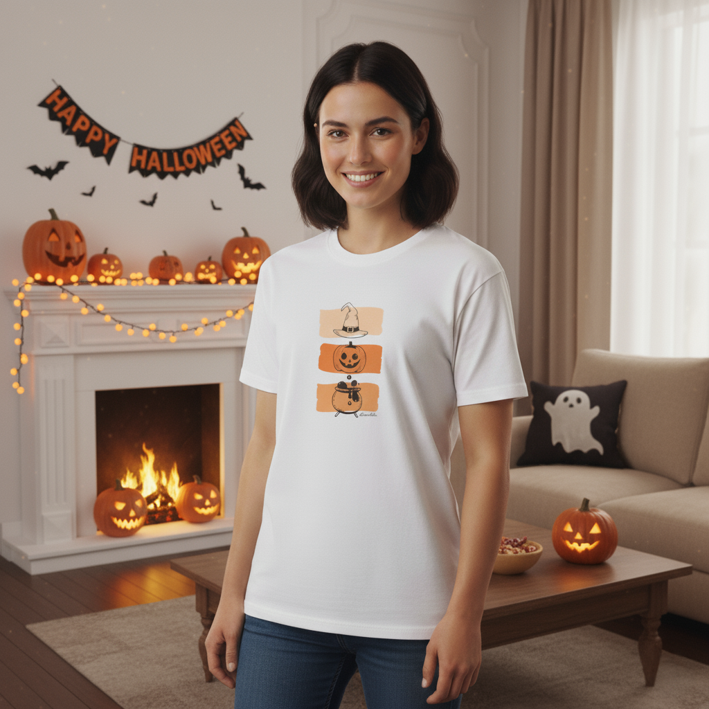 The Witch, The Pumpkin & The Cauldron Tee
